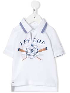 Lapin House рубашка поло LPH Cup с графичным принтом