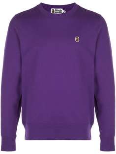 A BATHING APE® толстовка One Point с круглым вырезом Bape