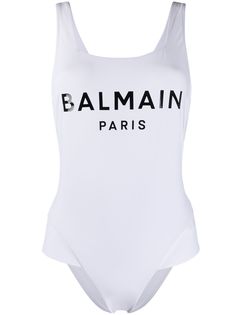 Balmain купальник с логотипом