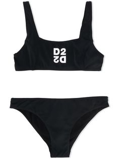 Dsquared2 Kids бикини с принтом D2