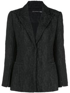 Josie Natori парчовый блейзер