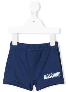 Moschino Kids плавки-шорты с принтом