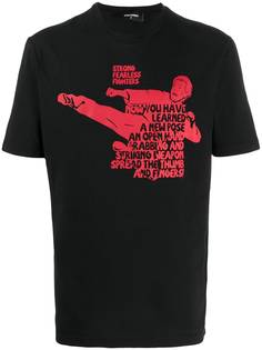 Dsquared2 футболка Bruce Lee с надписью