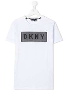Dkny Kids футболка с короткими рукавами и логотипом