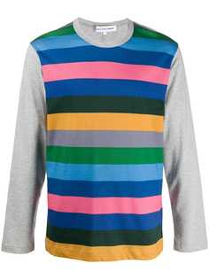 Comme Des Garçons Shirt футболка в полоску
