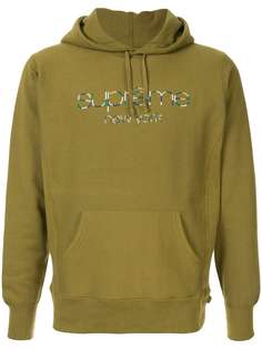 Supreme худи с логотипом