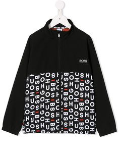 BOSS Kidswear куртка с логотипом