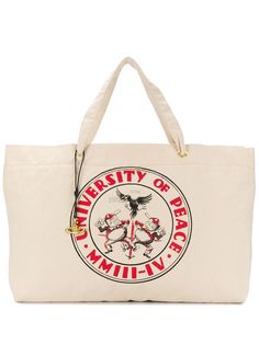 Vivienne Westwood сумка-тоут с принтом University of Peace
