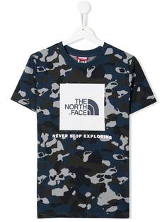 The North Face Kids футболка Youth Box с логотипом