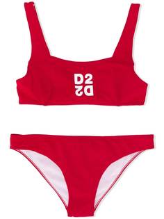 Dsquared2 Kids бикини с принтом D2