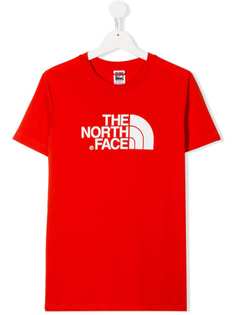 The North Face Kids футболка с круглым вырезом и логотипом
