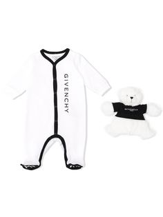 Givenchy Kids комплект из комбинезона и мягкой игрушки