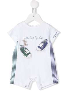 Lapin House комбинезон с принтом Little Boys Big Steps