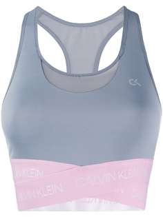 Calvin Klein спортивный топ с логотипом