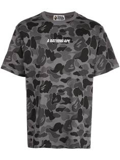 BAPE футболка с графичным принтом