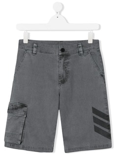 Zadig & Voltaire Kids джинсовые шорты с карманами