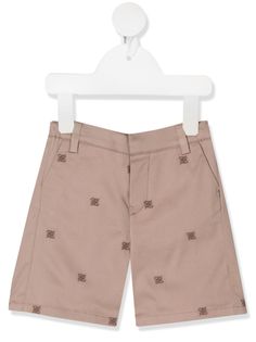 Fendi Kids шорты Karligraphy