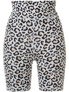 The Upside облегающие шорты с леопардовым принтом