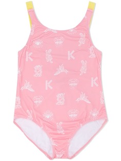 Kenzo Kids купальник с логотипом