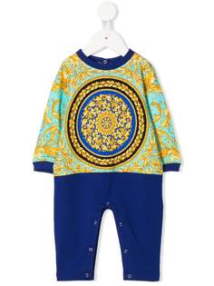 Versace Kids ромпер с принтом Baroque