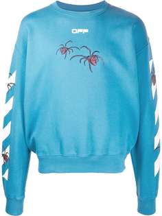 Off-White толстовка с принтом Spider Arrows