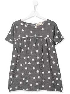 Douuod Kids рубашка в горох