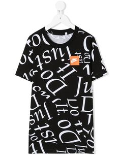 Nike Kids футболка с надписью