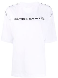 Youths In Balaclava футболка с абстрактным принтом