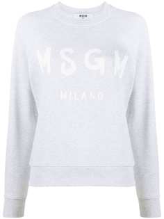 MSGM толстовка с рукавами реглан и логотипом