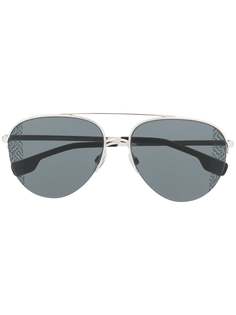 Burberry Eyewear солнцезащитные очки-авиаторы с затемненными линзами