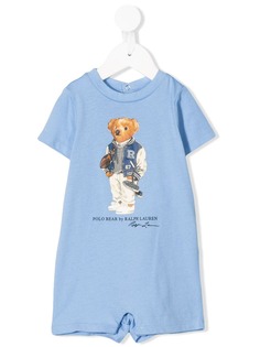 Ralph Lauren Kids ромпер Polo Bear с логотипом