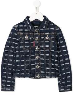 Dsquared2 Kids джинсовая куртка Icon