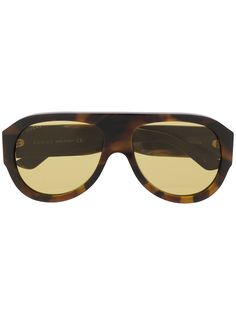 Gucci Eyewear солнцезащитные очки-авиаторы GG0668S