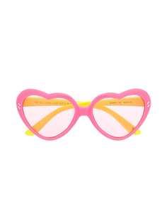 Stella McCartney Eyewear солнцезащитные очки с оправой в форме сердца
