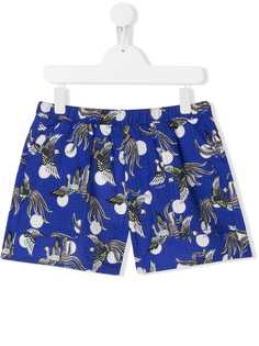 Kenzo Kids шорты с принтом