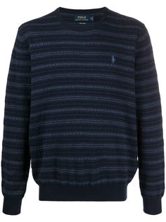 Polo Ralph Lauren джемпер вязки интарсия с логотипом
