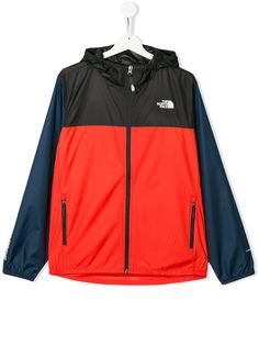 The North Face Kids ветровка в стиле колор-блок
