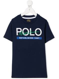 Ralph Lauren Kids футболка с логотипом