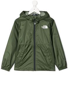 The North Face Kids водонепроницаемая куртка на молнии с капюшоном