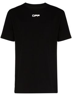 Off-White футболка с принтом