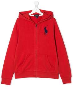 Ralph Lauren Kids худи с контрастным логотипом