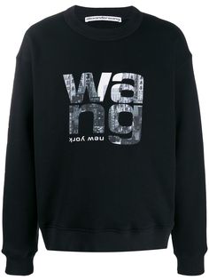 Alexander Wang толстовка с логотипом