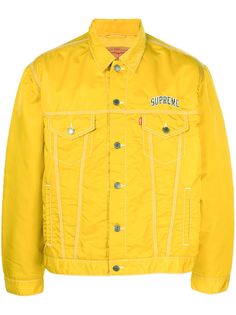 Supreme куртка из коллаборации с Levis