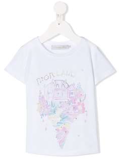 Baby Dior футболка со стразами