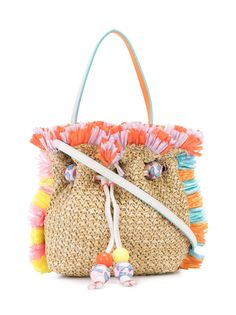 Sophia Webster сумка-ведро с бахромой