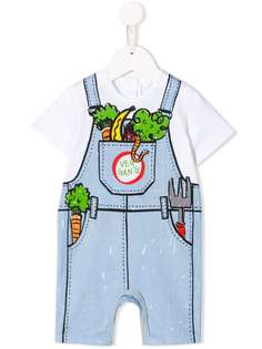 Stella McCartney Kids комбинезон Veg Gang
