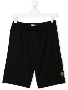 Stone Island Junior спортивные шорты карго