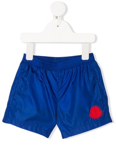 Moncler Enfant плавки-шорты с логотипом