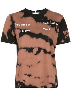 Proenza Schouler White Label футболка с принтом тай-дай