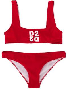 Dsquared2 Kids бикини с принтом D2